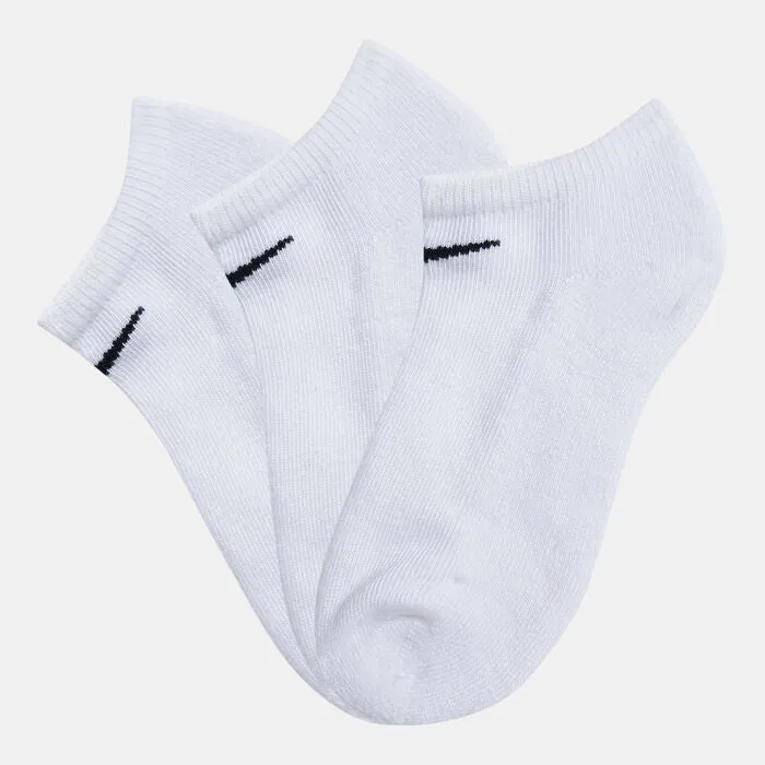 3 Pack Kids Basic No Show Socks