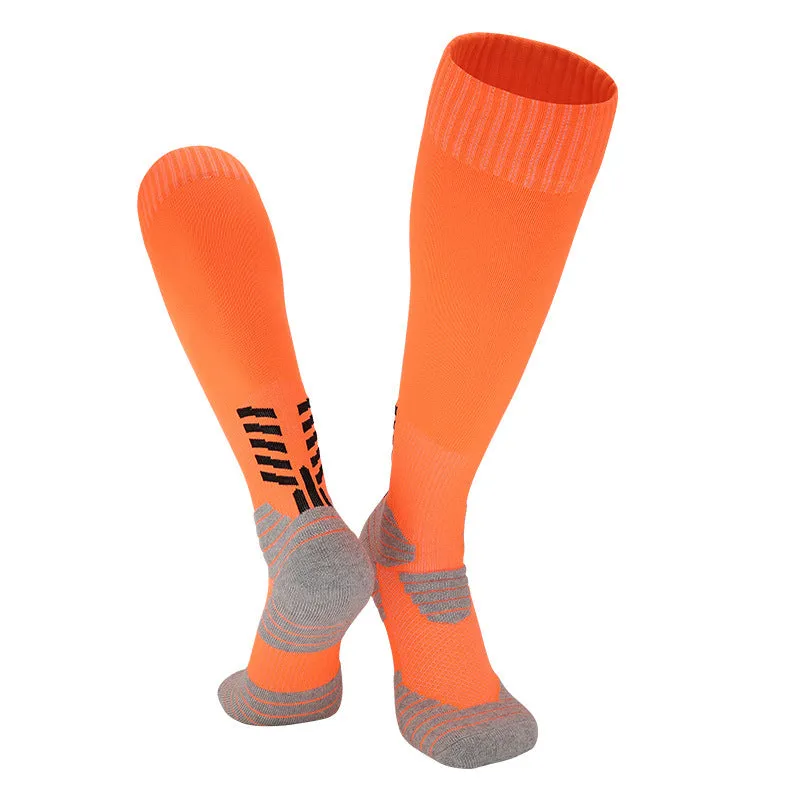 3 Pack Kids Long Sports Socks Black