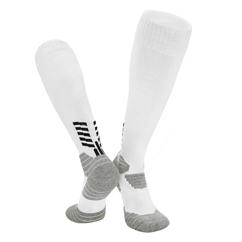 3 Pack Kids Long Sports Socks Black