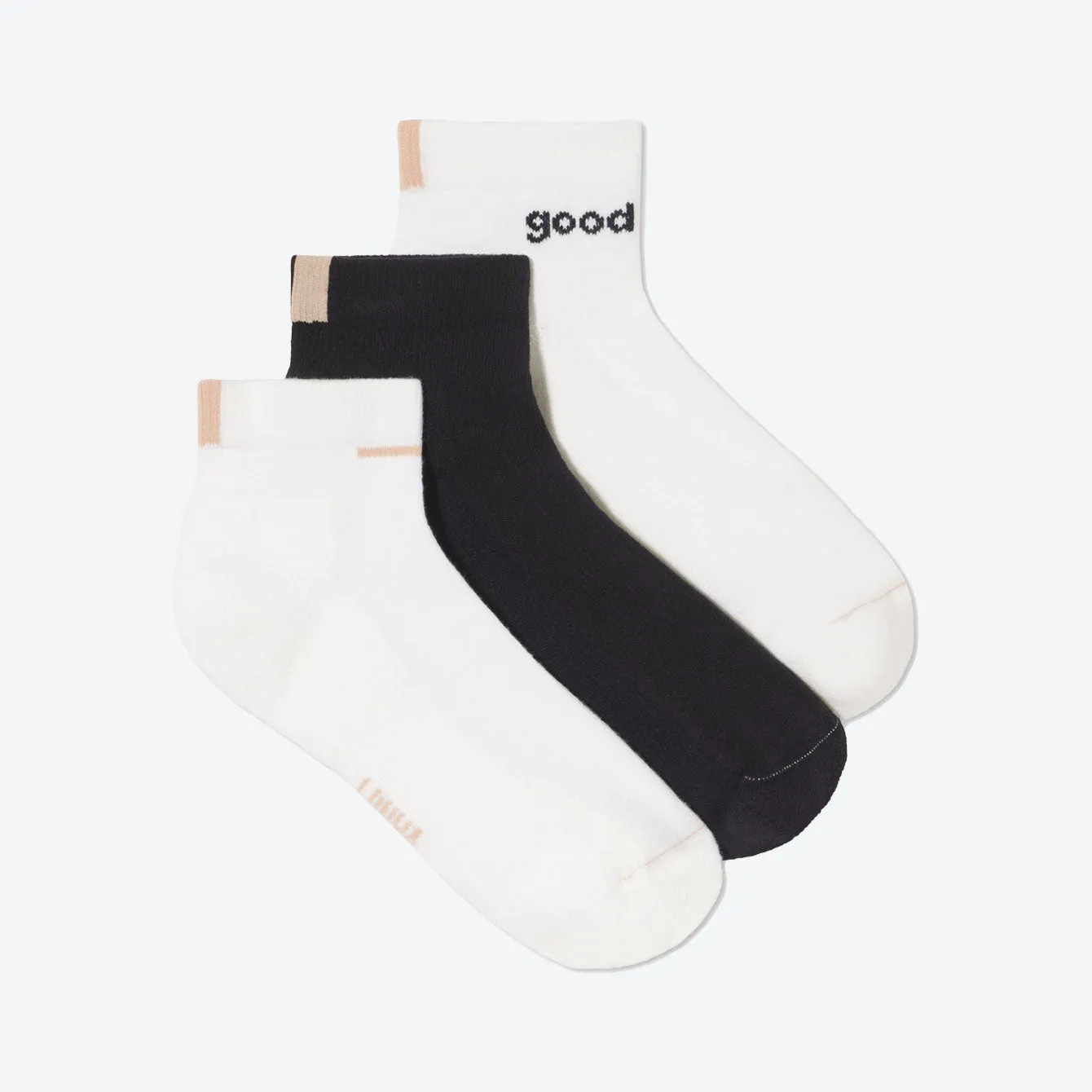 3 Pack Organic Cotton Socks