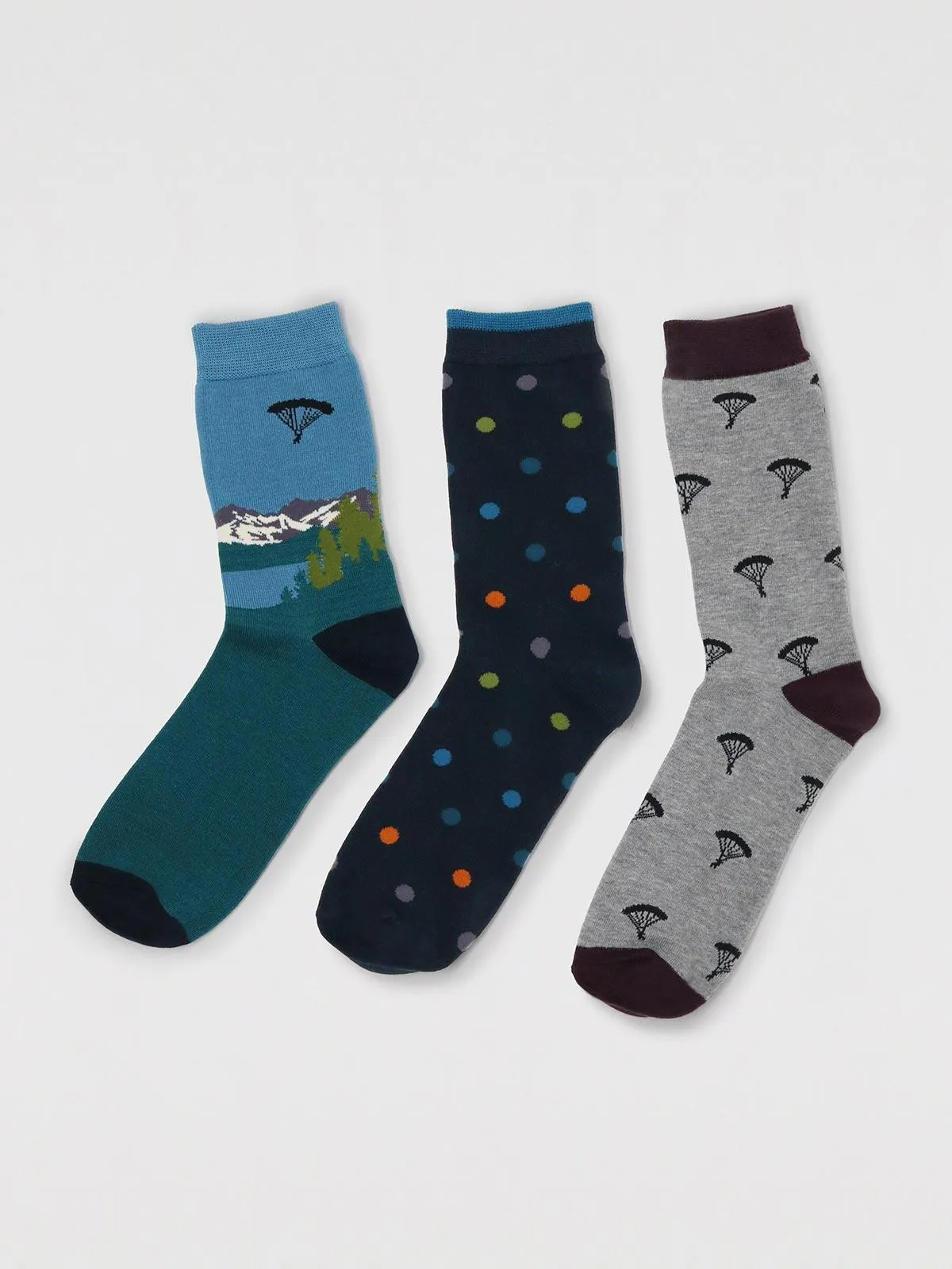 Ackley Mountain Sock Pack - Multi