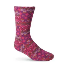 Acorn Women's Versafit Socks - Magenta Cable