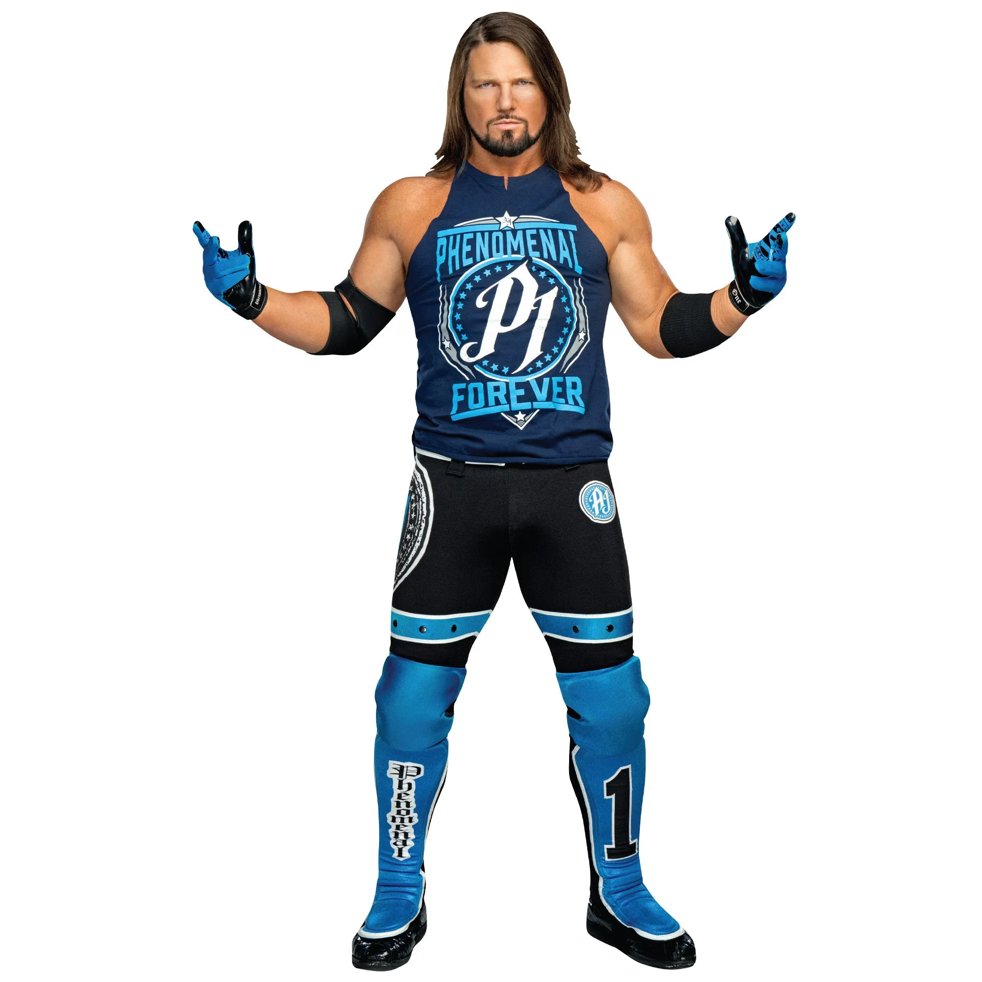 AJ Styles        - Officially Licensed WWE Removable     Adhesive Decal