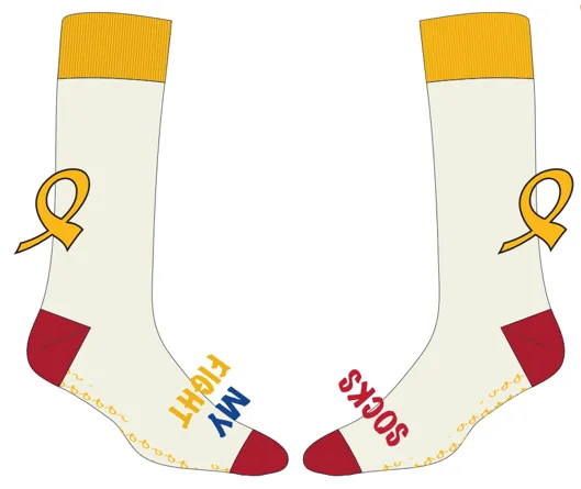 American Cancer Society My Fight Socks Children's Socks