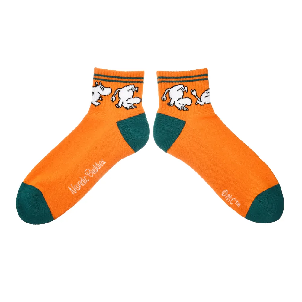 Ankle  Socks Retro Moomintroll Orange