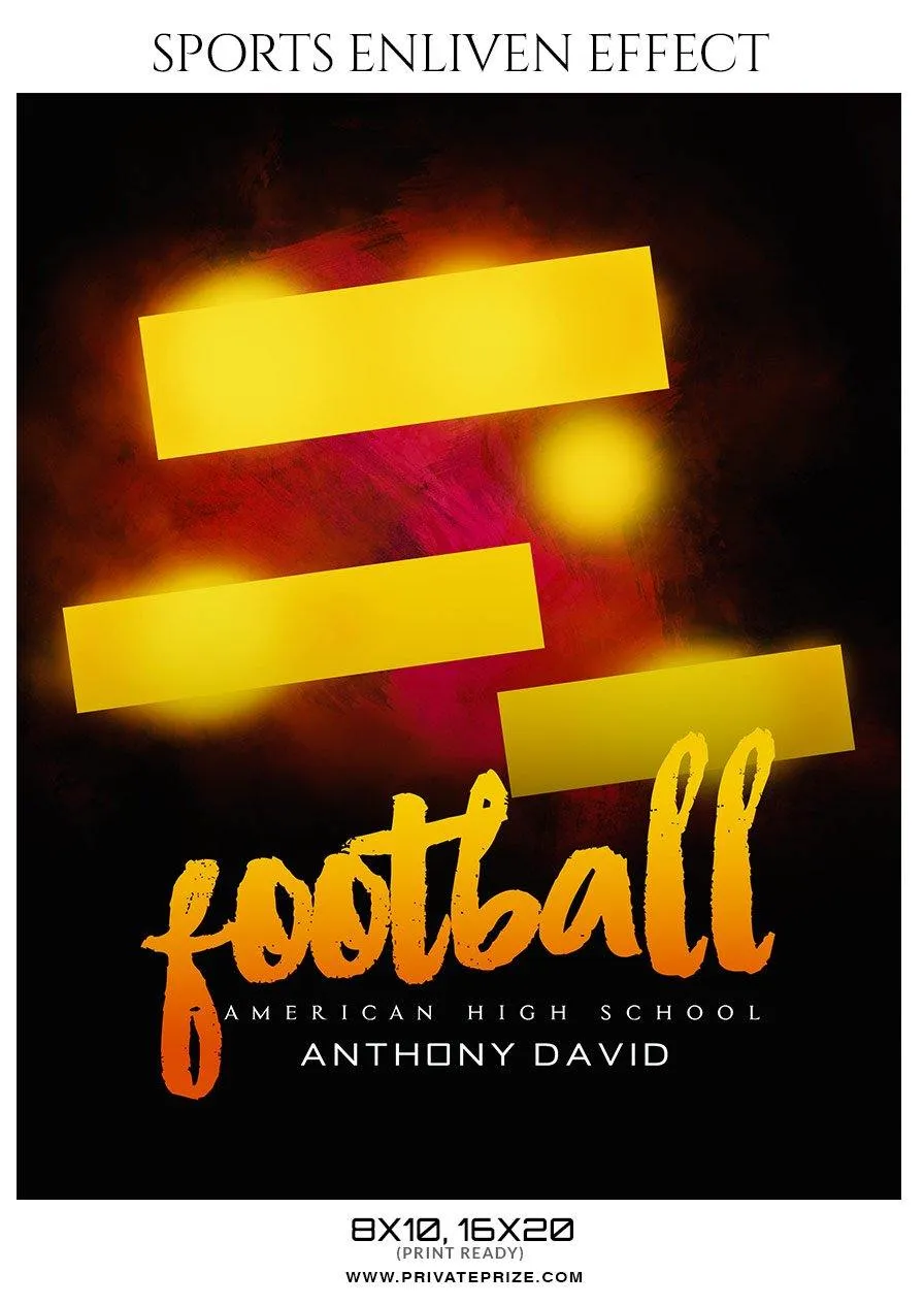 Anthony David - Football Sports Enliven Effect Photography Template