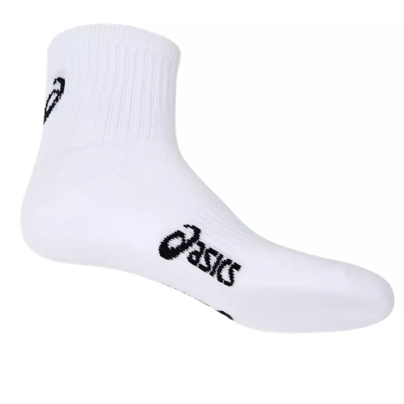 Asics Pace Qtr Sock - White