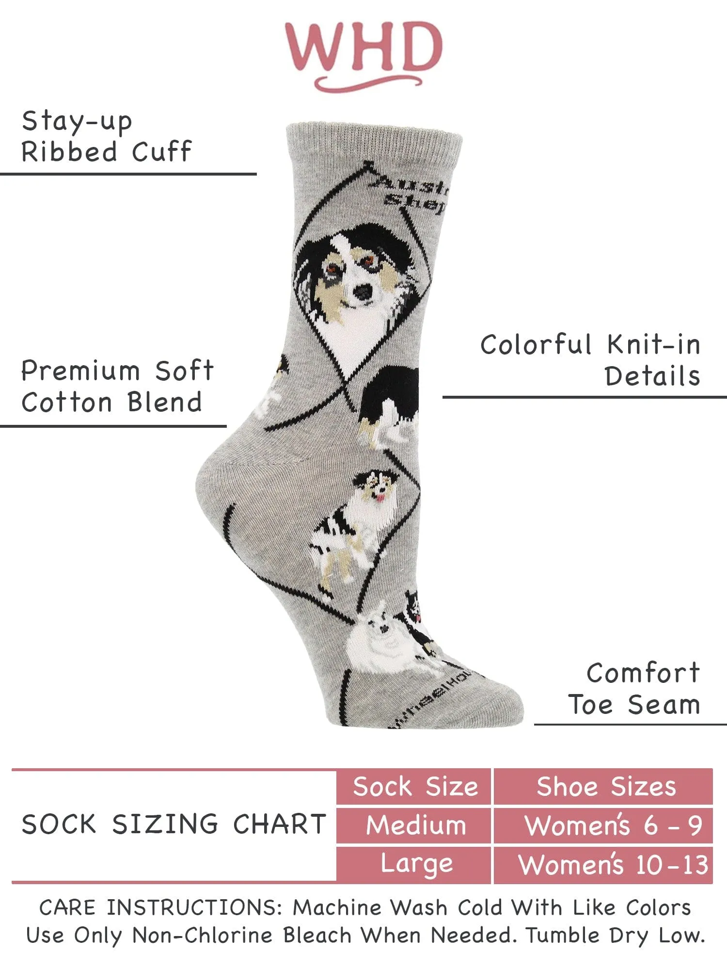 Australian Shepherd Socks Perfect Dog Lovers Gift