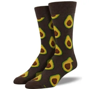 Avocado Men's Crew Sock