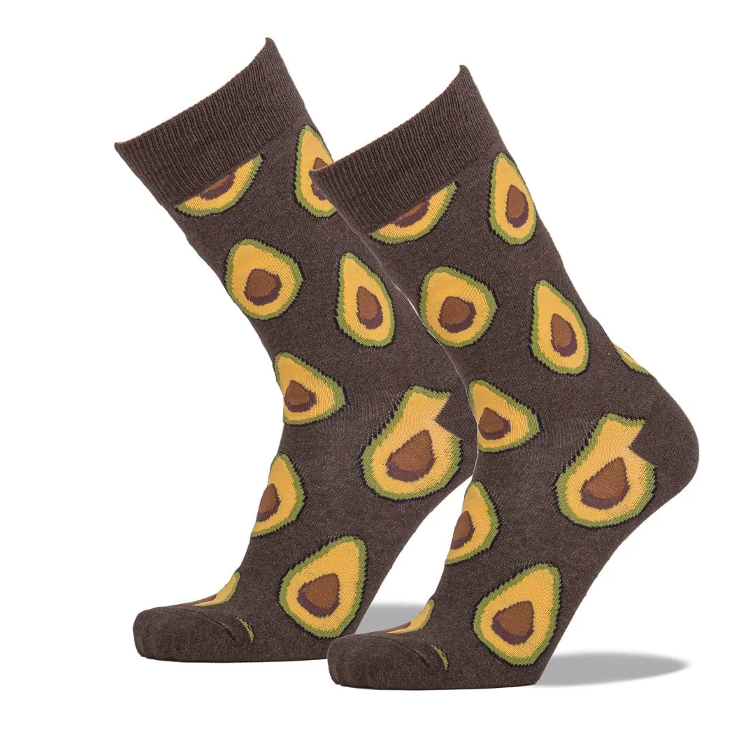 Avocado Men's Crew Sock