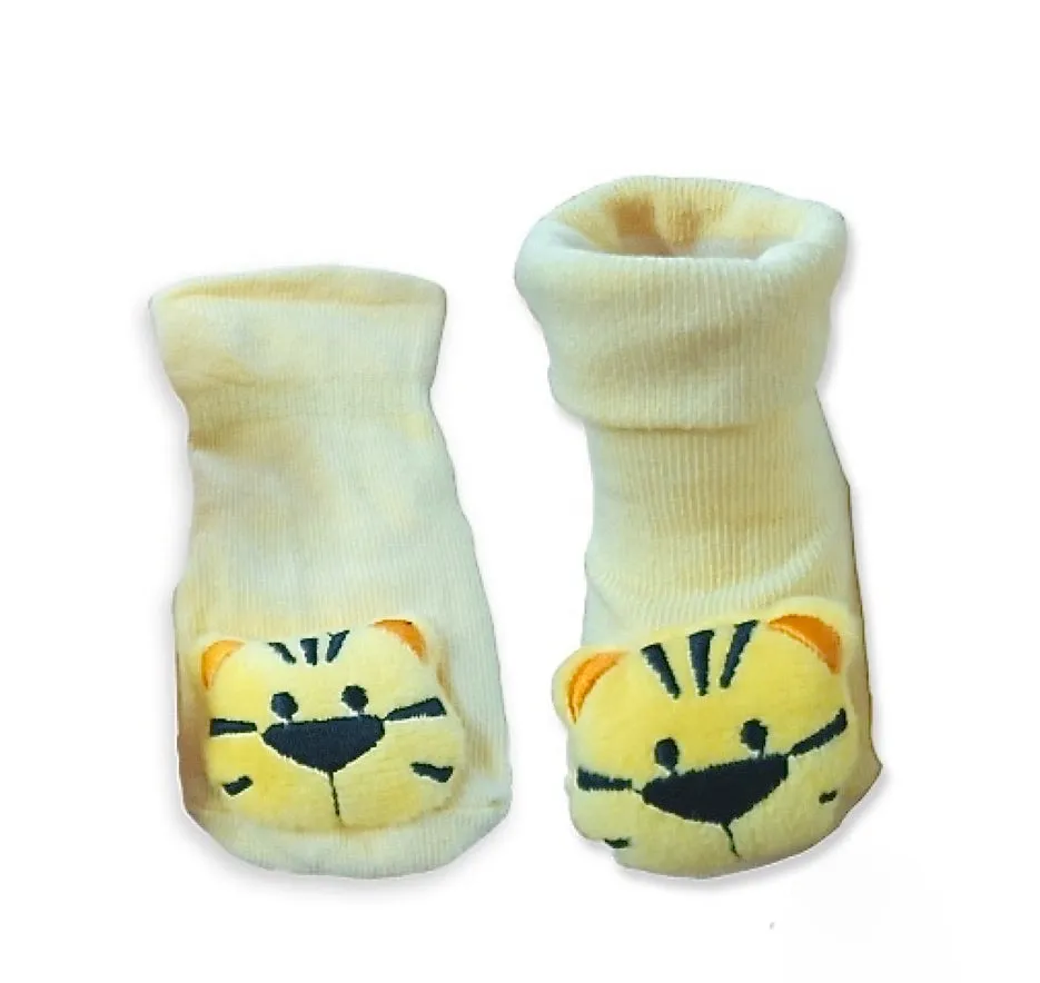 Baby Toddler 3D Decorative Image Anti-Slip Socks