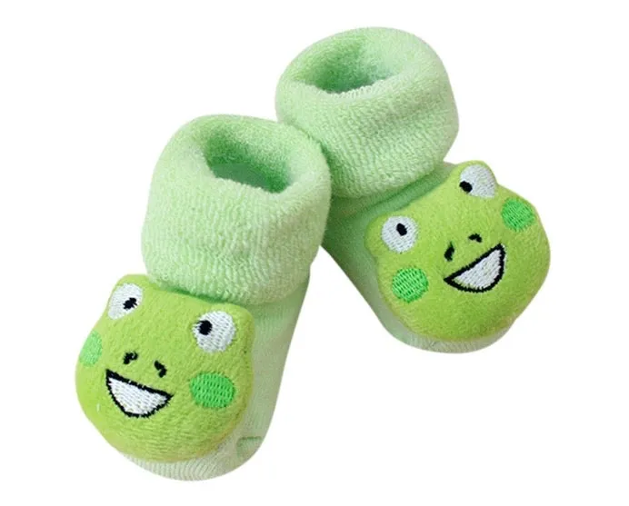 Baby Toddler 3D Decorative Image Anti-Slip Socks