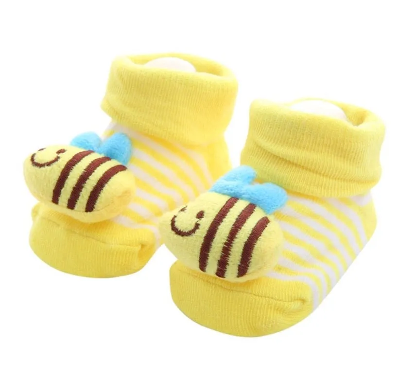 Baby Toddler 3D Decorative Image Anti-Slip Socks