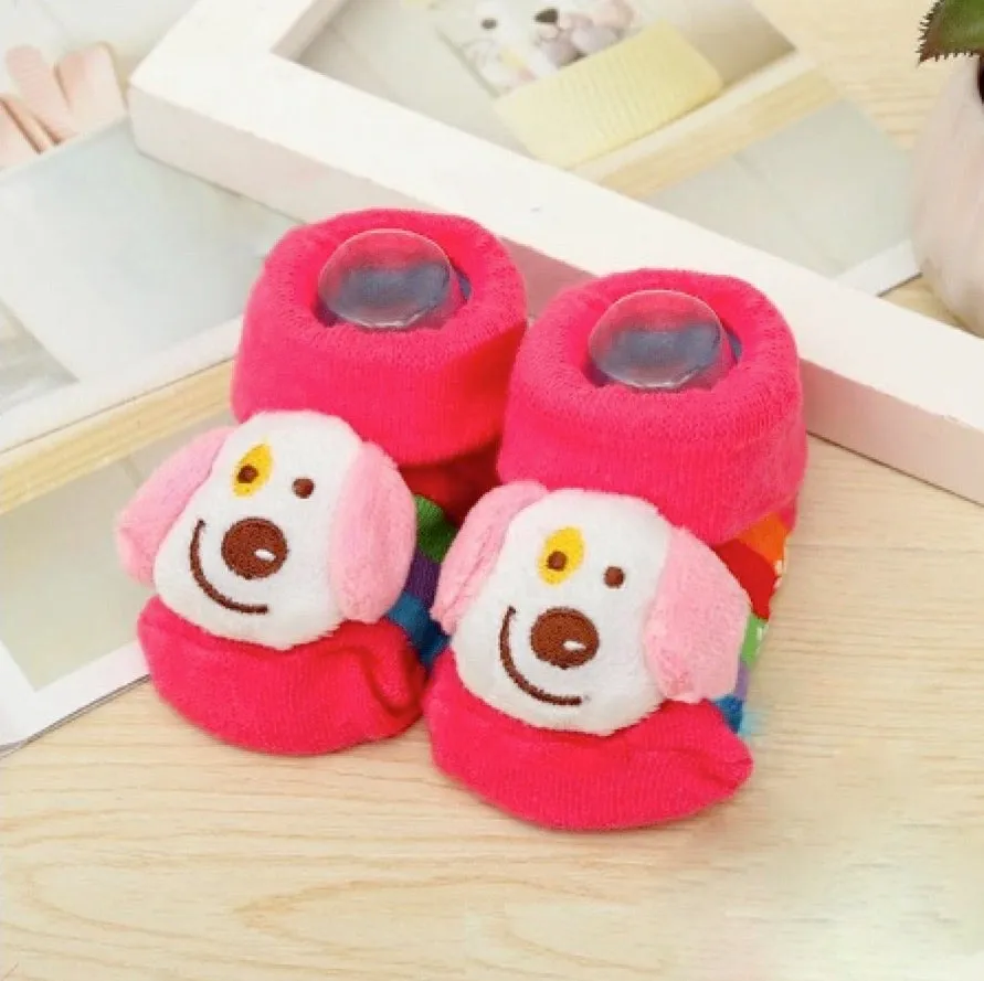 Baby Toddler 3D Decorative Image Anti-Slip Socks