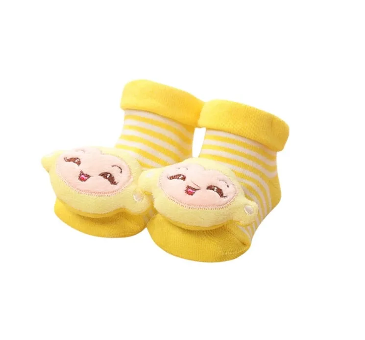 Baby Toddler 3D Decorative Image Anti-Slip Socks