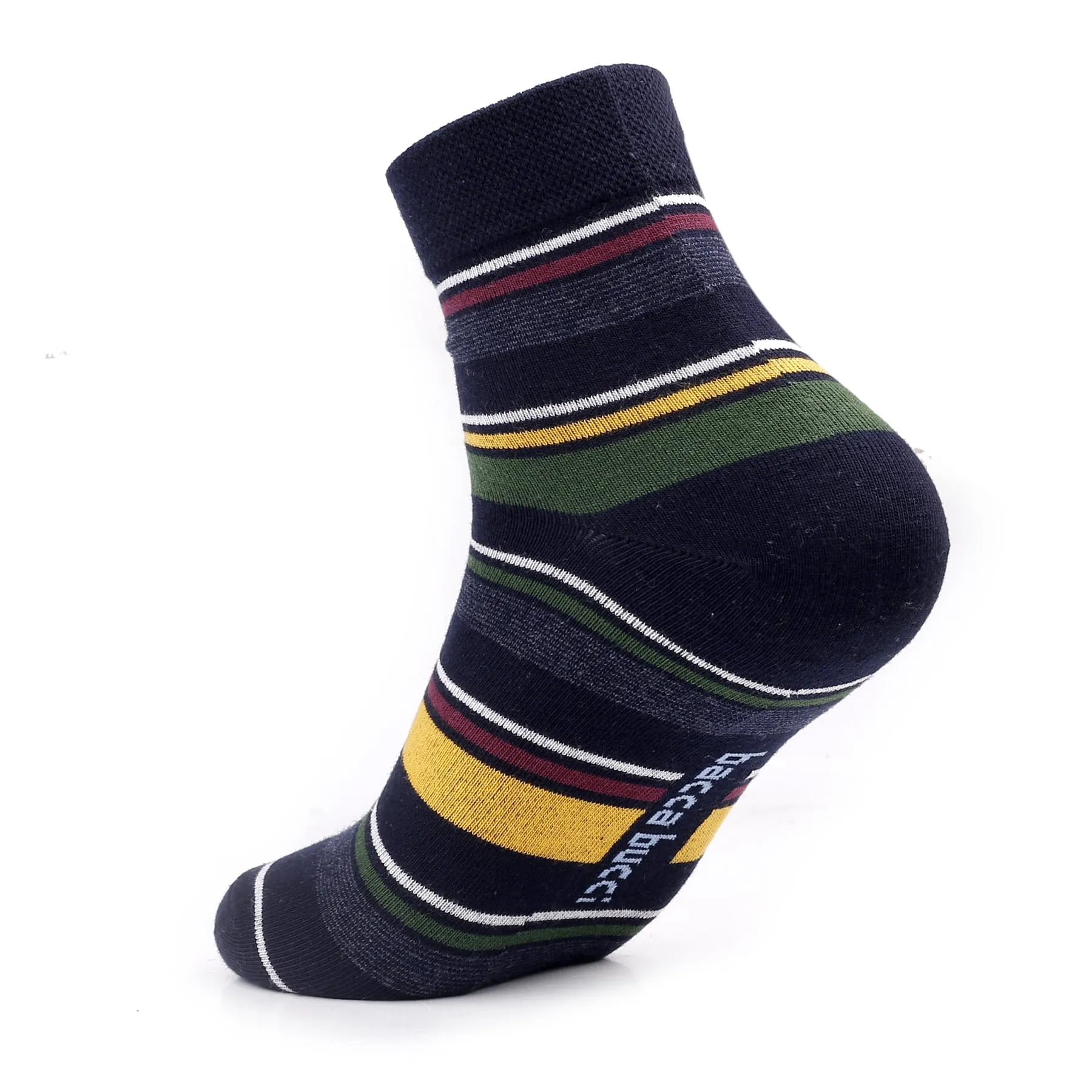 Bacca Bucci Combo of a 3 Pair Ankle Length comfort Socks