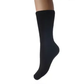 Black Seamless Oedema Socks - Small