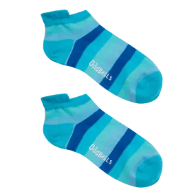 Blue Stripes - Ankle Trainer Socks