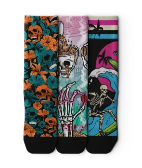 Bones Crew Socks 3-Pack