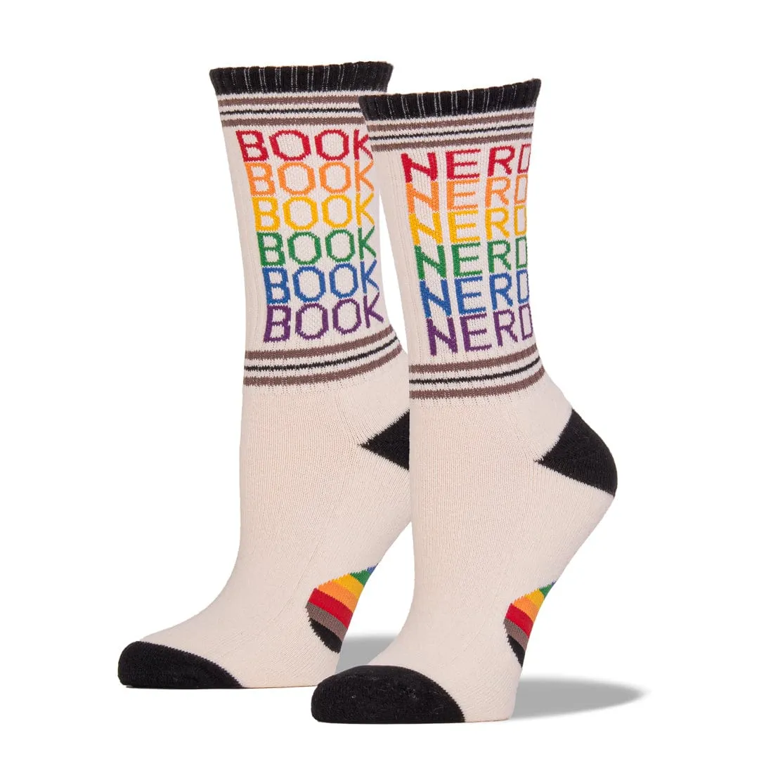 Book Nerd Pride Crew Socks