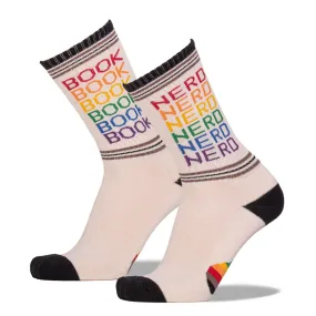 Book Nerd Pride Crew Socks