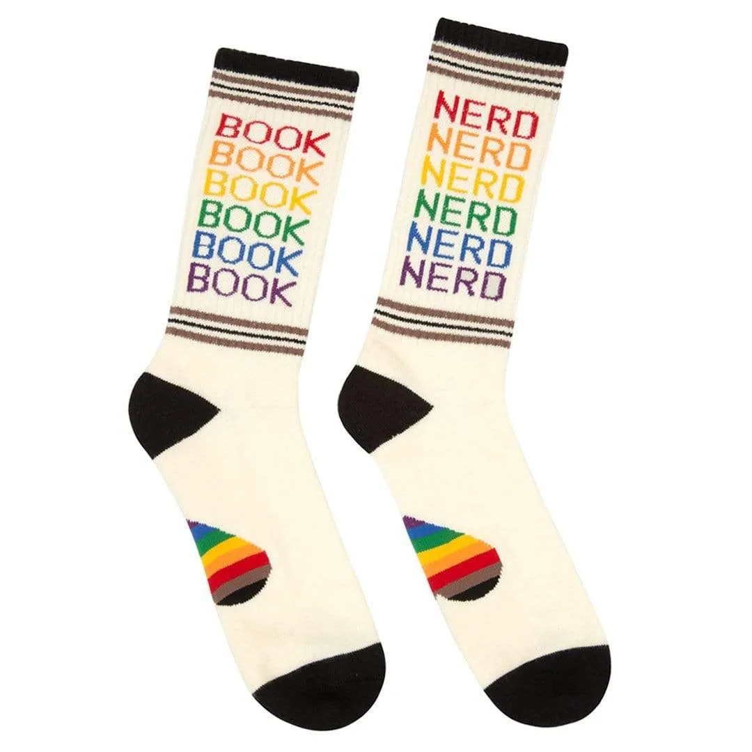 Book Nerd Pride Crew Socks