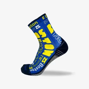 Boston Blue and Yellow Socks (Mini-Crew)