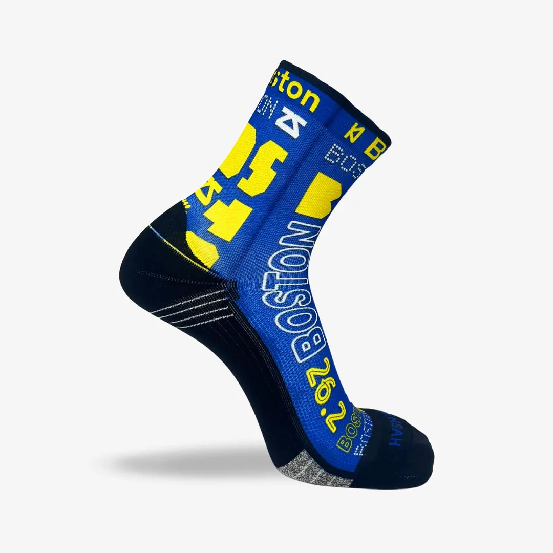 Boston Blue and Yellow Socks (Mini-Crew)