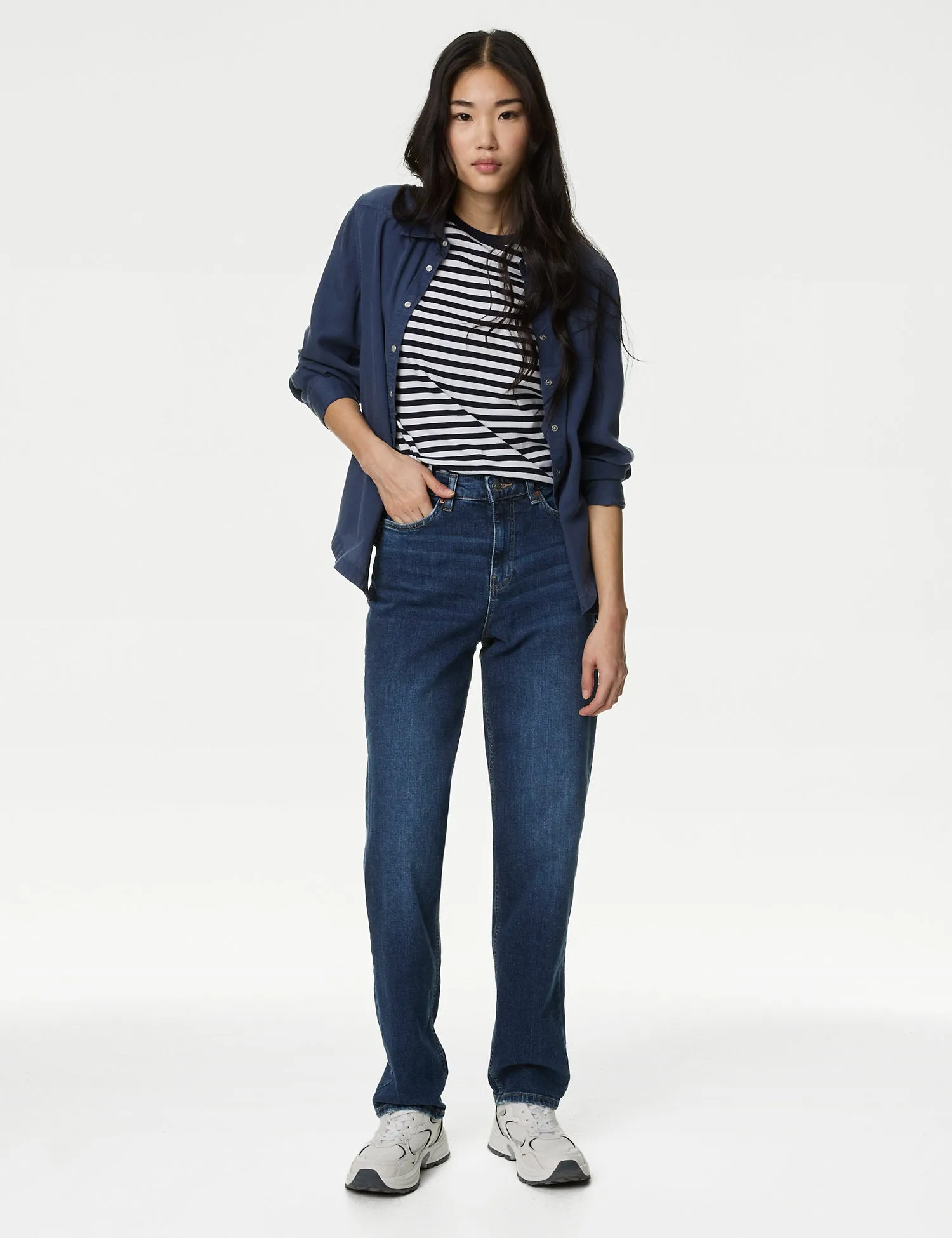 Boyfriend Ankle Grazer Jeans