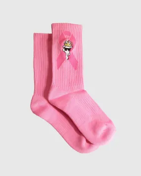 Breast Cancer Awareness Socks