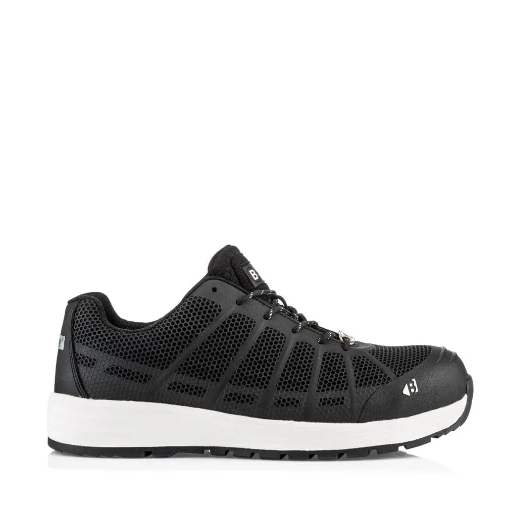 Buckler KEZ S1 P HRO SRC Black Safety Lace Trainer Anti-Static