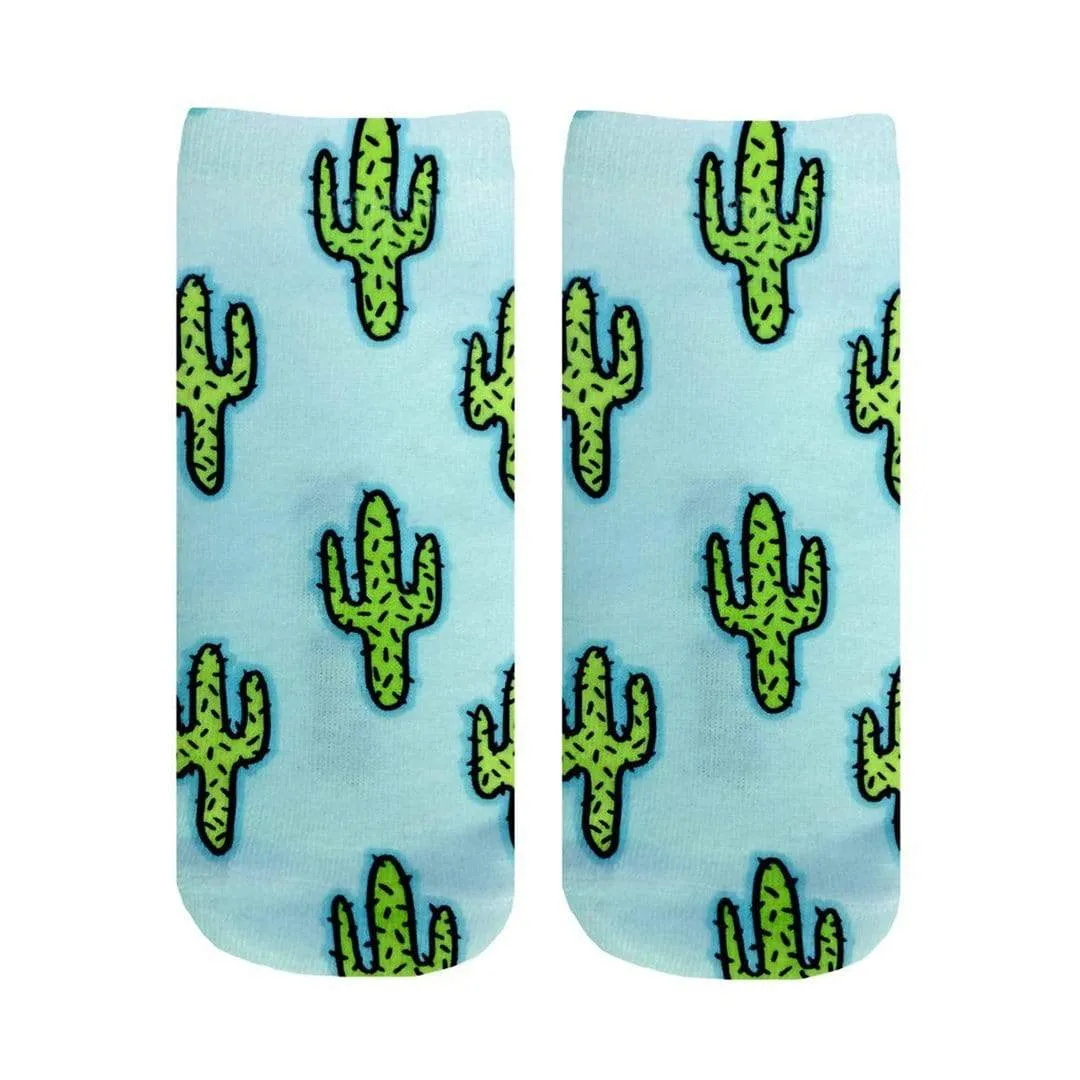 Cactus Socks Ankle Sock