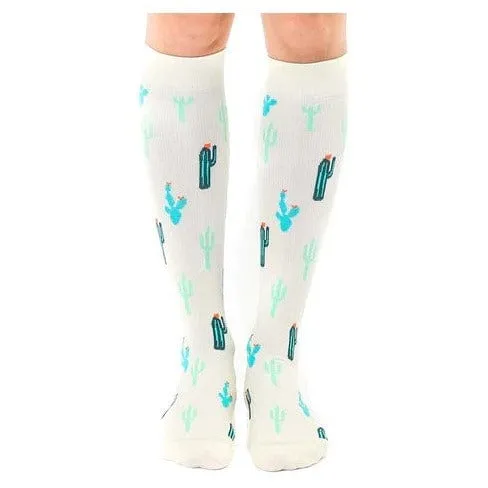 Cactus Unisex Compression Socks