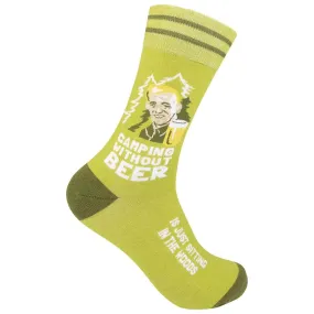 Camping Without Beer Unisex Crew Socks