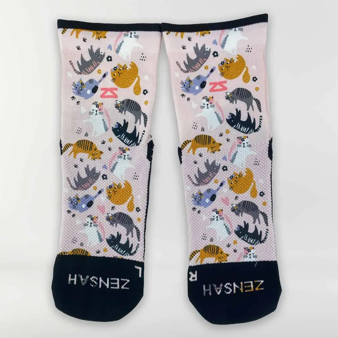 Cats Socks (Mini-Crew)