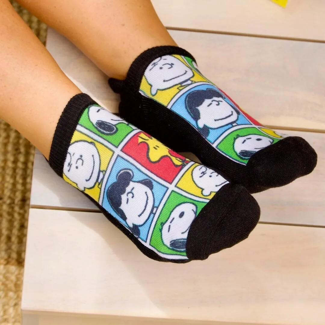 Charlie Brown & Friends Ankle Diabetic Socks Bundle 3-Pack