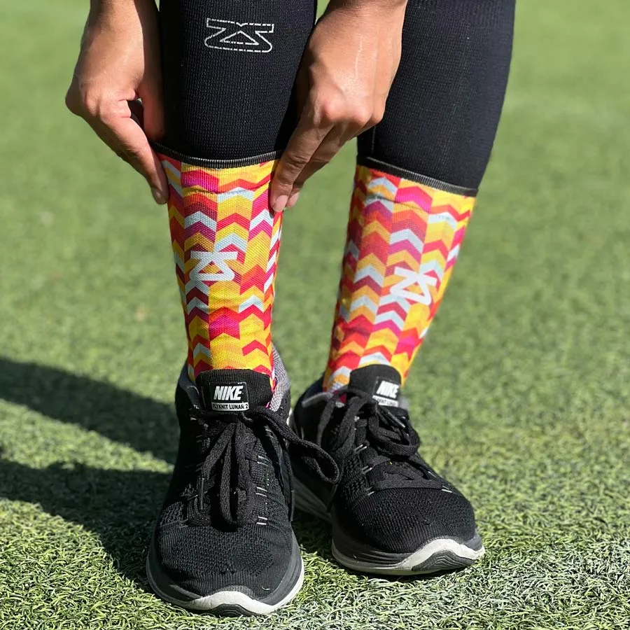 Chevrons Socks (Mini-Crew)