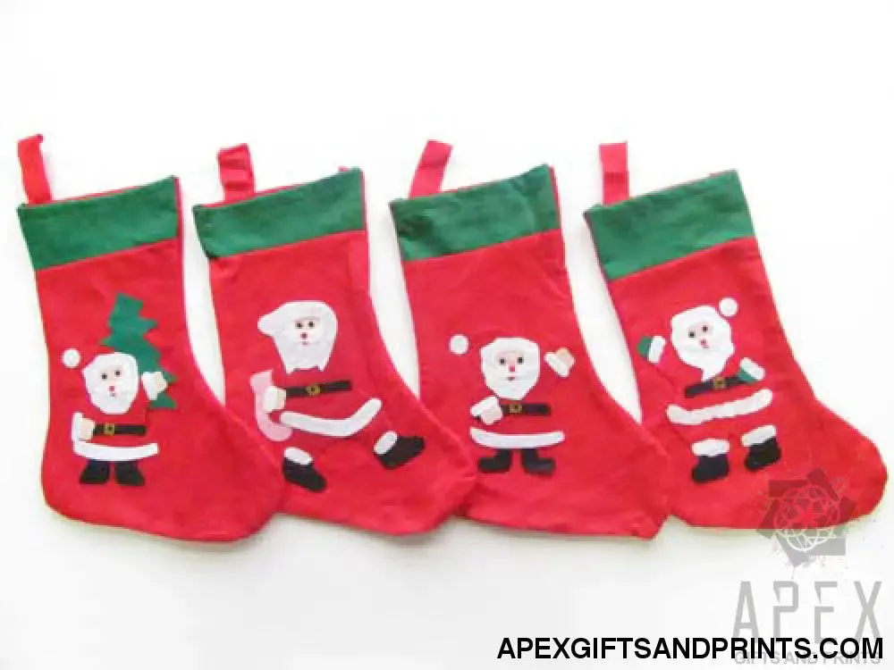 Christmas Socks Large & Small Gift Bag