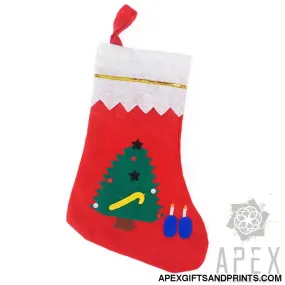 Christmas Socks Large & Small Gift Bag