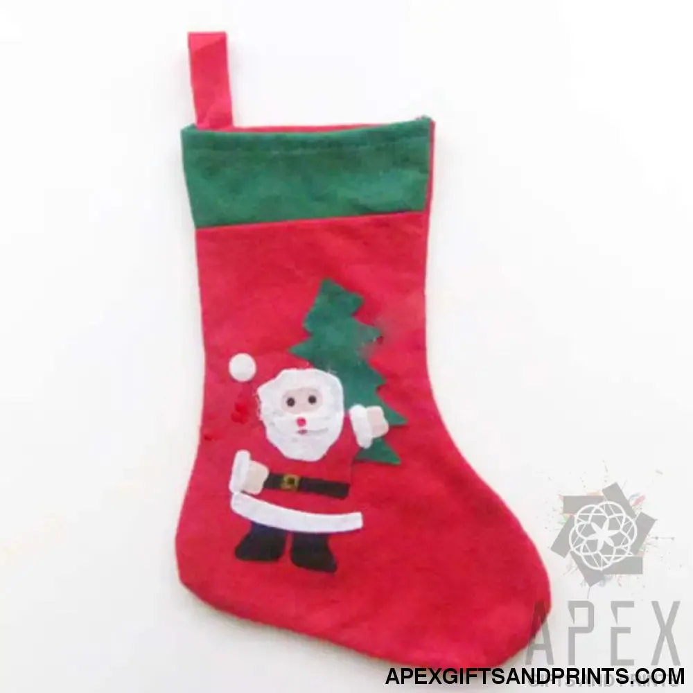 Christmas Socks Large & Small Gift Bag