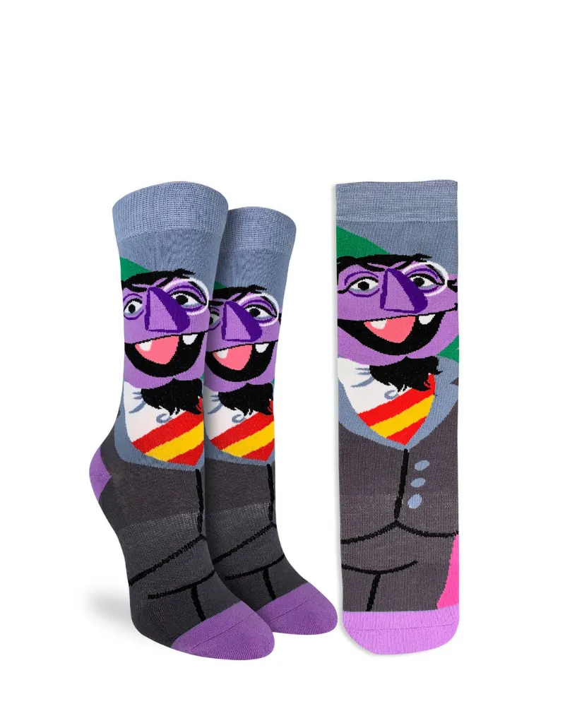 COUNT VON COUNT ACTIVE SOCK