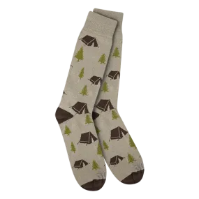 Crescent Sock Co,  World's Softest Men's Camping Dress Socks - Large