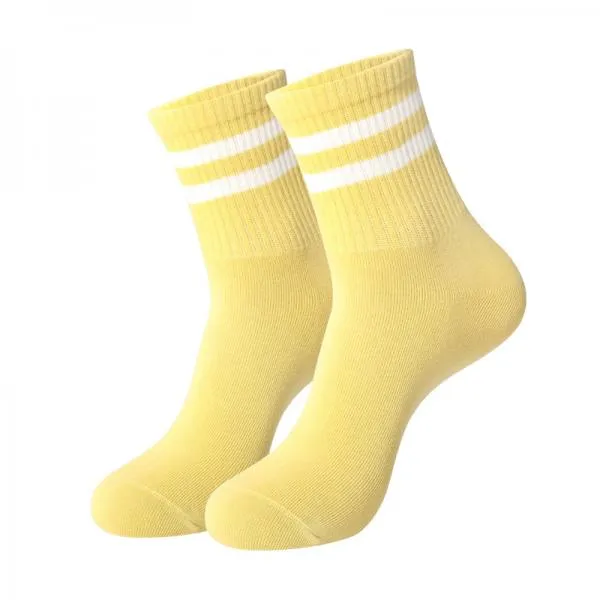 Deodorant Stripe Thin Sports Cotton Socks 04682820C