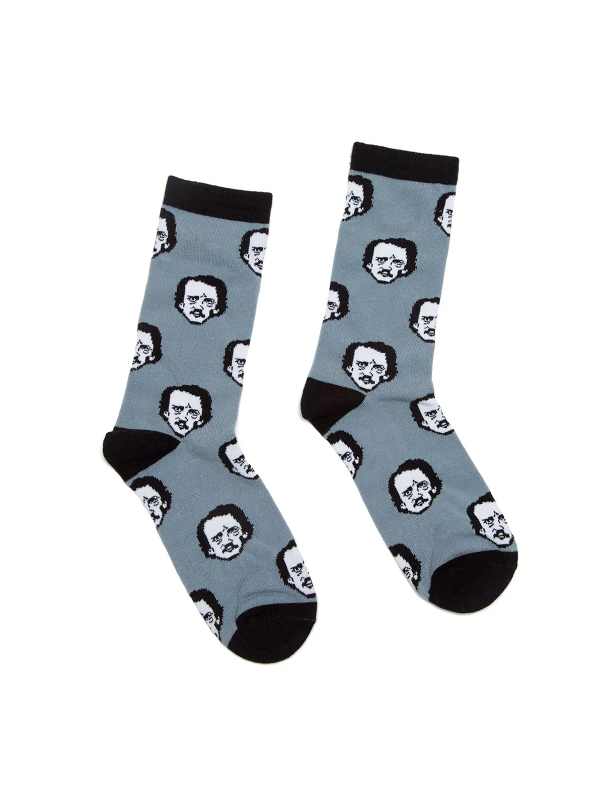 Edgar Allan Poe-ka Dots socks