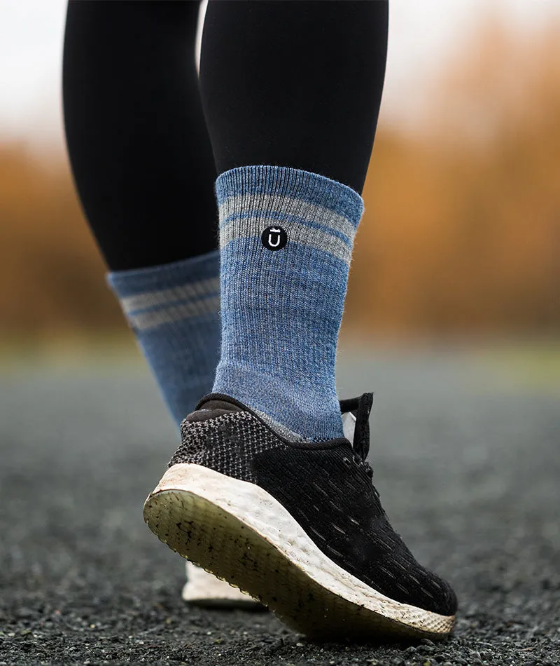 Everyday Merino Crew Socks Sky