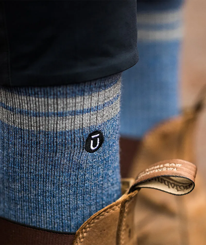 Everyday Merino Crew Socks Sky