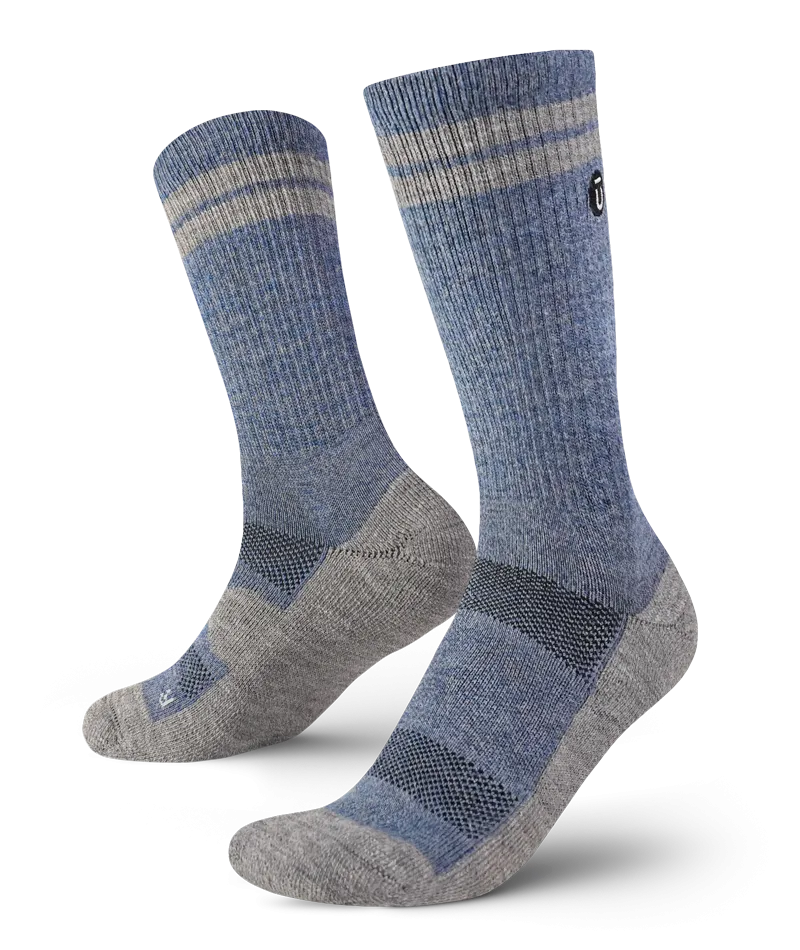 Everyday Merino Crew Socks Sky