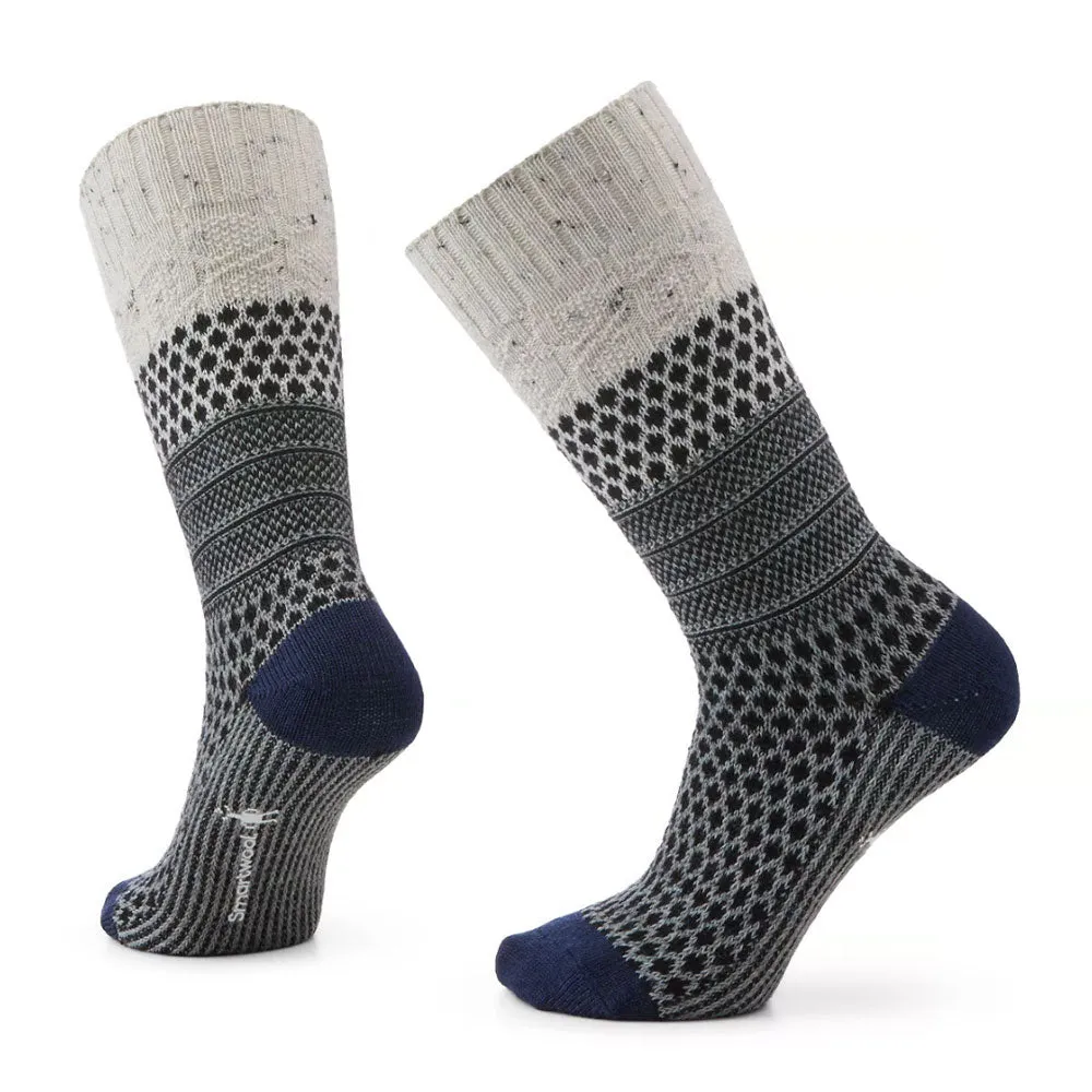 Everyday Popcorn Cable Full Cushion Crew Socks (SW001843)