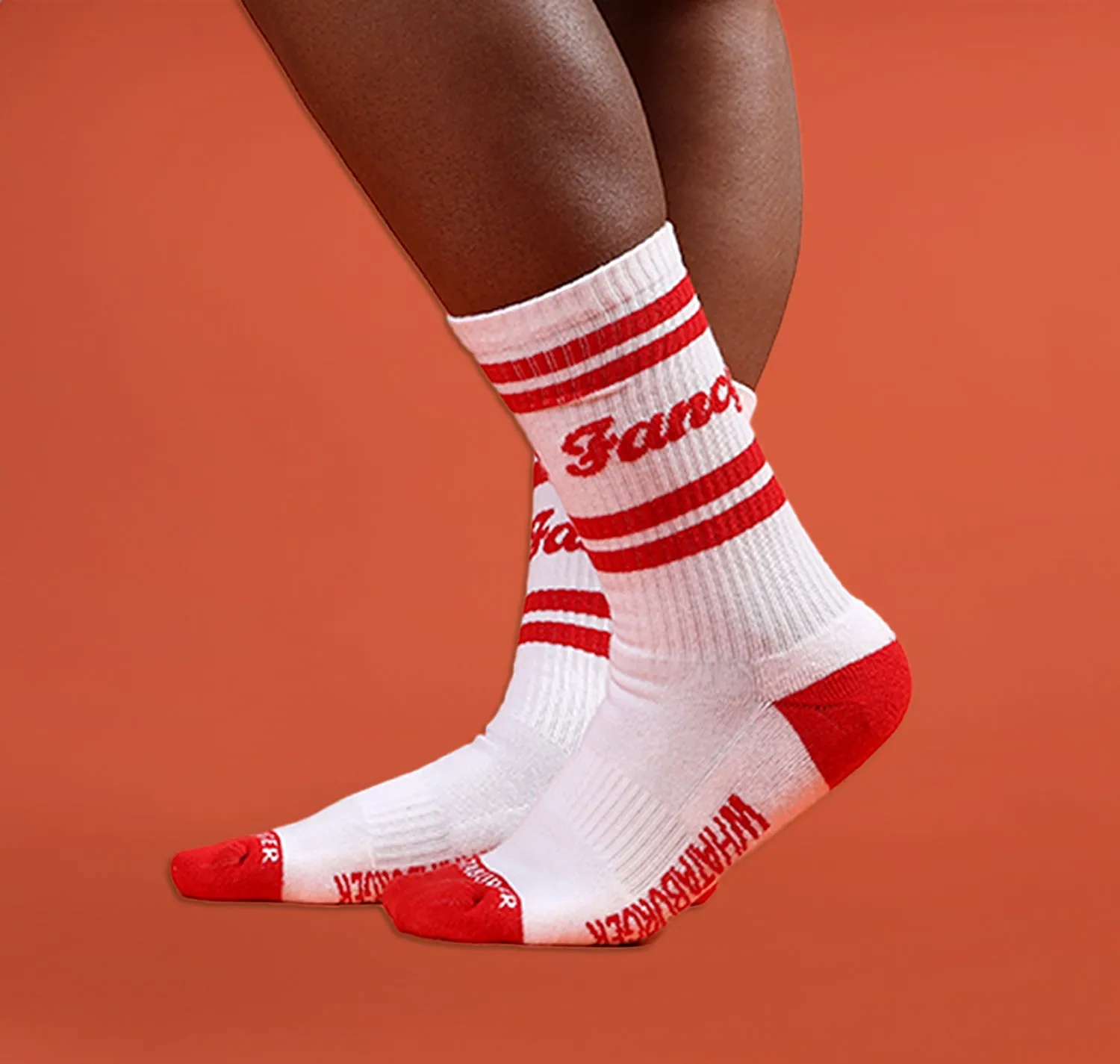 Fancy Ketchup Athletic Socks