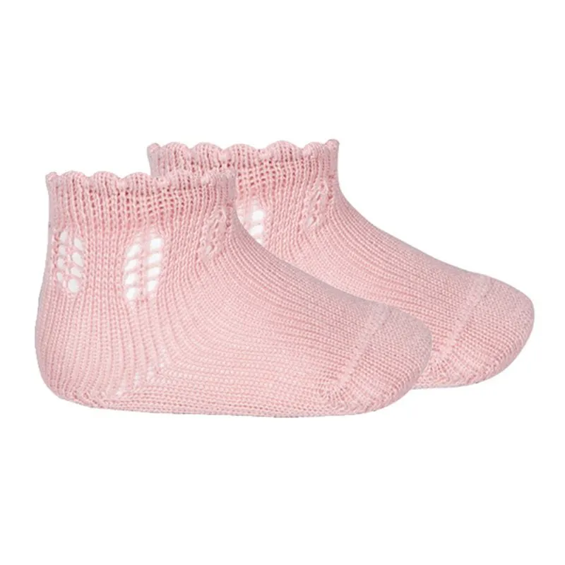 Fancy Openwork Short Socks